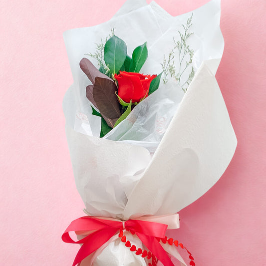 A SINGLE KISS • Single Luxury Rose